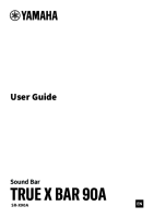 Yamaha True X BAR 90A - Owners manual 